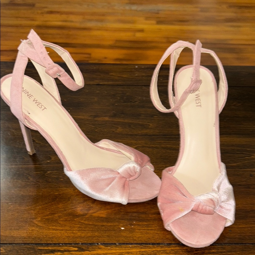 Nine West Blush Pink Heels